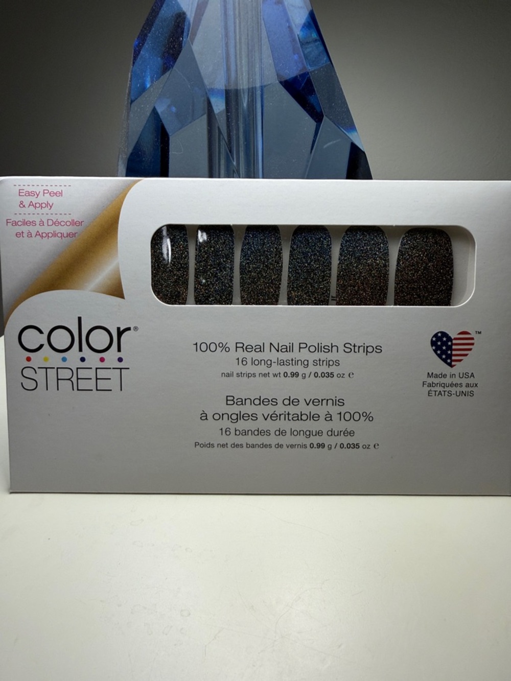 Color Street Black SoHo-ver IT Nail Polish Strips